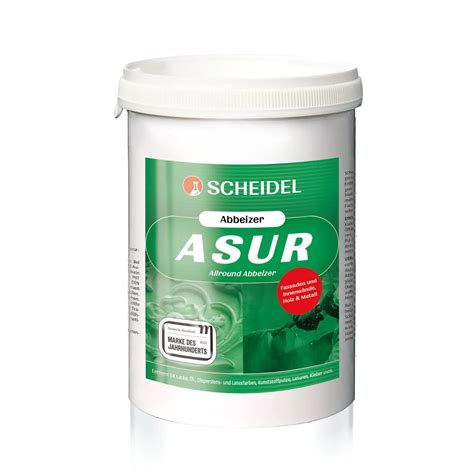 scheidel asur allround abbeizer|Scheidel Asur Allround Abbeizer, 1 Liter